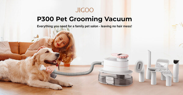 JIGOO Unveils P300: An Ultimate Grooming Vacuum for Pets