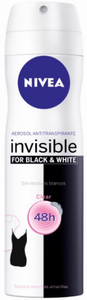 Di adiós a las manchas de desodorante en tu ropa con NIVEA Invisible Black & White