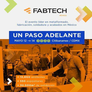 Visítenos en FABTECH México 2020