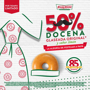 Krispy Kreme celebra a papá con sorpresas y experiencias deliciosas