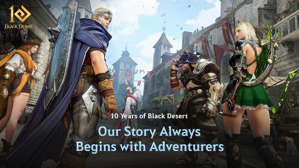 Black Desert Online festeja su 10° aniversario con un sitio web especial