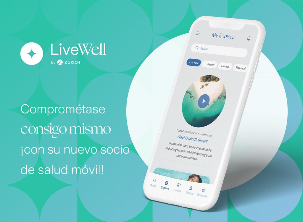 Zurich lanza LiveWell, una aplicación de gestión del bienestar para sus colaboradores