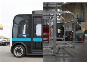 LOCAL MOTORS y MAKERBOT IMPRIMEN EN 3D UN TRANSPORTE QUE NO REQUIERE DE CONDUCTOR,“OLLI”.