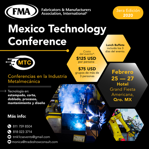 Los Invitamos a asistir a México Technology Conference 2020