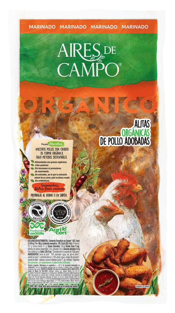 Aires de Campo le da la bienvenida a la nueva línea de pollo