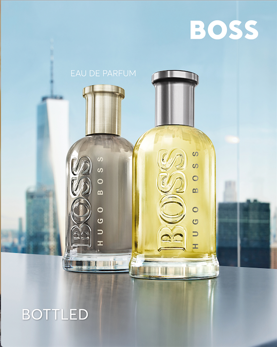 En junio, mes en el que festejamos a los papás, cautívalo con las fragancias BOSS Bottled