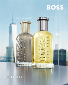En junio, mes en el que festejamos a los papás, cautívalo con las fragancias BOSS Bottled