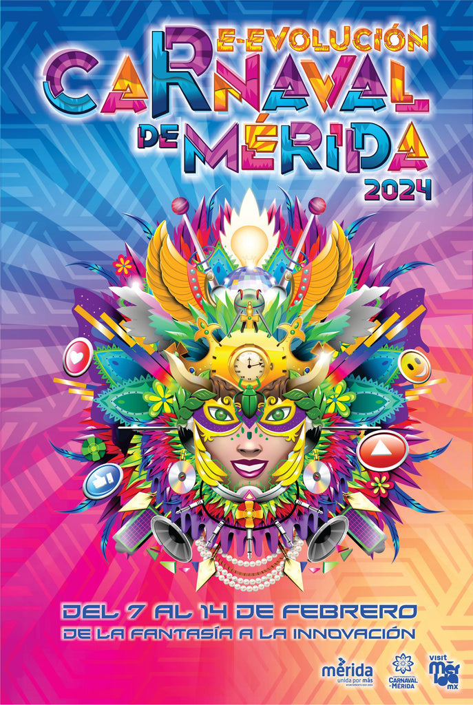 El Ayuntamiento de Mérida presenta en la Ciudad de México el “Carnaval de Mérida 2024, es Re-Evolución, de la Fantasía a la Innovación”.