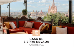 CASA DE SIERRA NEVADA, A BELMOND HOTEL, EN SAN MIGUEL DE ALLENDE LANZA 'TUNKI TALKS'