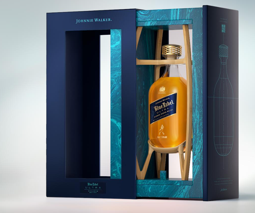 JOHNNIE WALKER BLUE LABEL ULTRA: CUANDO EL DISEÑO
