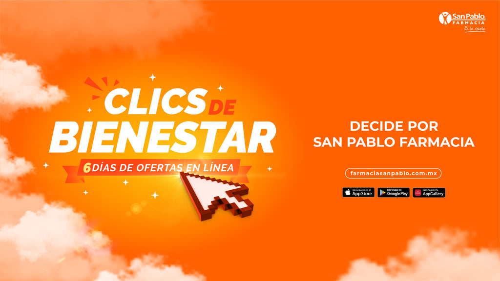San Pablo Farmacia inicia Clics de Bienestar, su venta especial que se consolida como una tradición en todos sus canales digitales