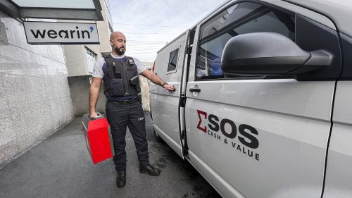 World first: SOS Cash & Value's security guards reinforce their mission’s safety and security