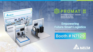 Delta Showcases New 30kW Wireless Charging System and Automation Solutions for Next-Generation Warehousing and Logistics at ProMAT 2023