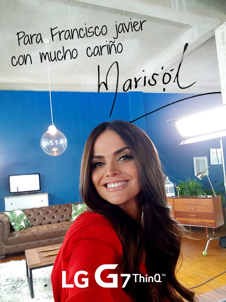 RECIBE UNA LLAMADA DE MARISOL GONZÁLEZ Y CONOCE MÁS DEL NUEVO LG G7 THINQ