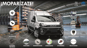 Mopar el aliado perfecto para Flotillas de Ram ProMaster Rapid
