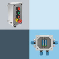 SR Stainless Steel Enclosure Series Expanded with Control Units and Junction Boxes