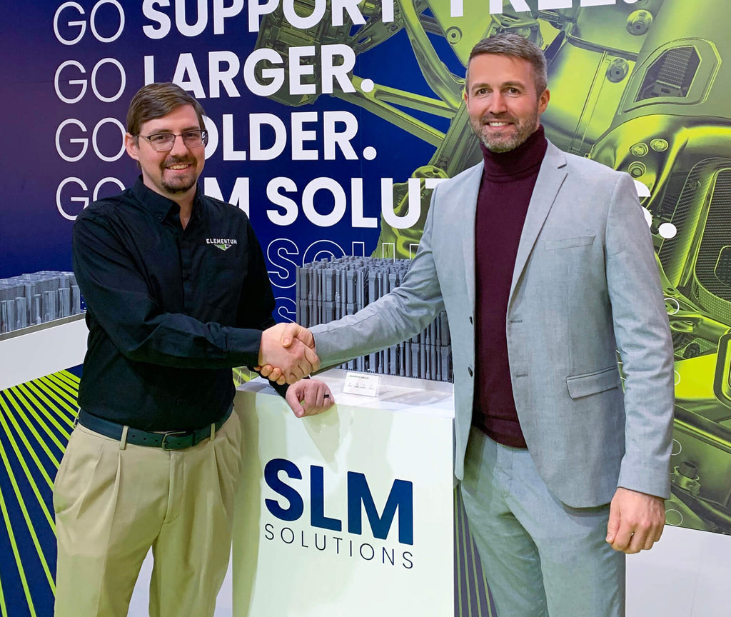 Elementum 3D acquires NXG XII 600 and enters material development agreement with SLM Solutions