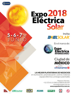 Visitenos en Expo Electrica Solar 2018