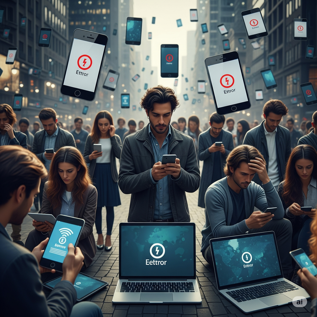 Interrupciones Globales: Una Mirada a las Fallas en los Gigantes Tecnologicos