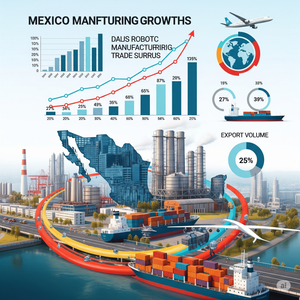 La manufactura mexicana mostró un crecimiento más moderado de lo esperado en junio de 2025