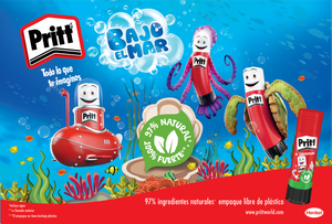Pritt pionero en la introducción de un blíster hecho de papel reciclado y libre de plástico