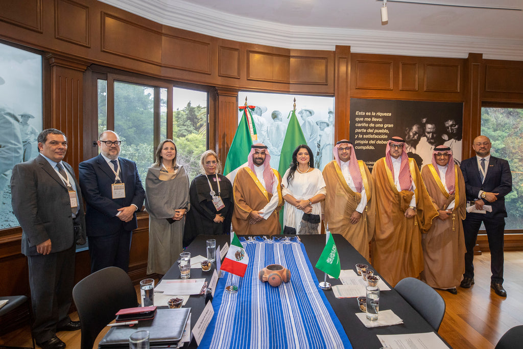 El Ministerio de Cultura de Arabia Saudita y la Secretaría de Cultura de México firman un Memorándum de Entendimiento para estrechar la cooperación cultural