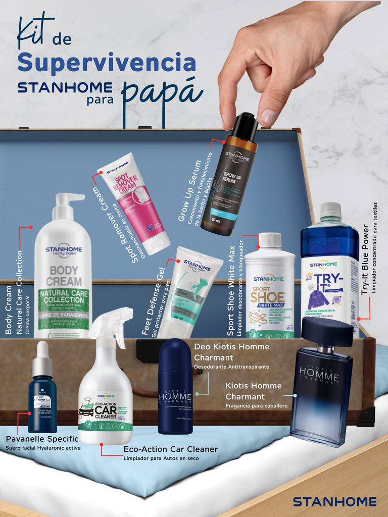 “No manches” papá, este es el kit que necesitas para salir de apuros.