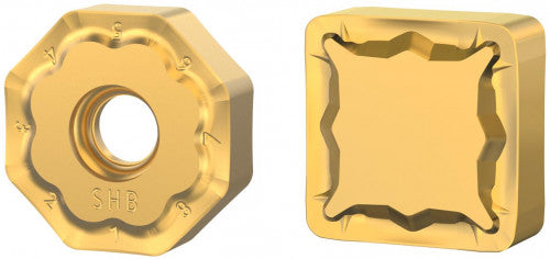 Corte durante más tiempo con las calidades de fresado intercambiable KCK20B™ y KCKP10™ de Kennametal