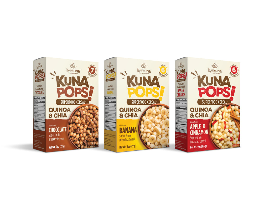 Kuna Pops!, nutritivo cereal elaborado a base de superalimentos