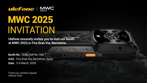 Ulefone presentará teléfonos robustos con IA de última generación en MWC 2025