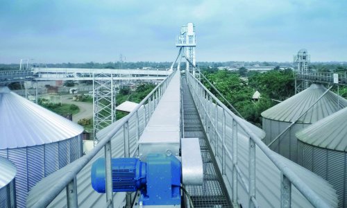 NORD drive solutions for the grain industry: Bulk goods handling from a single source with the NORD modular system