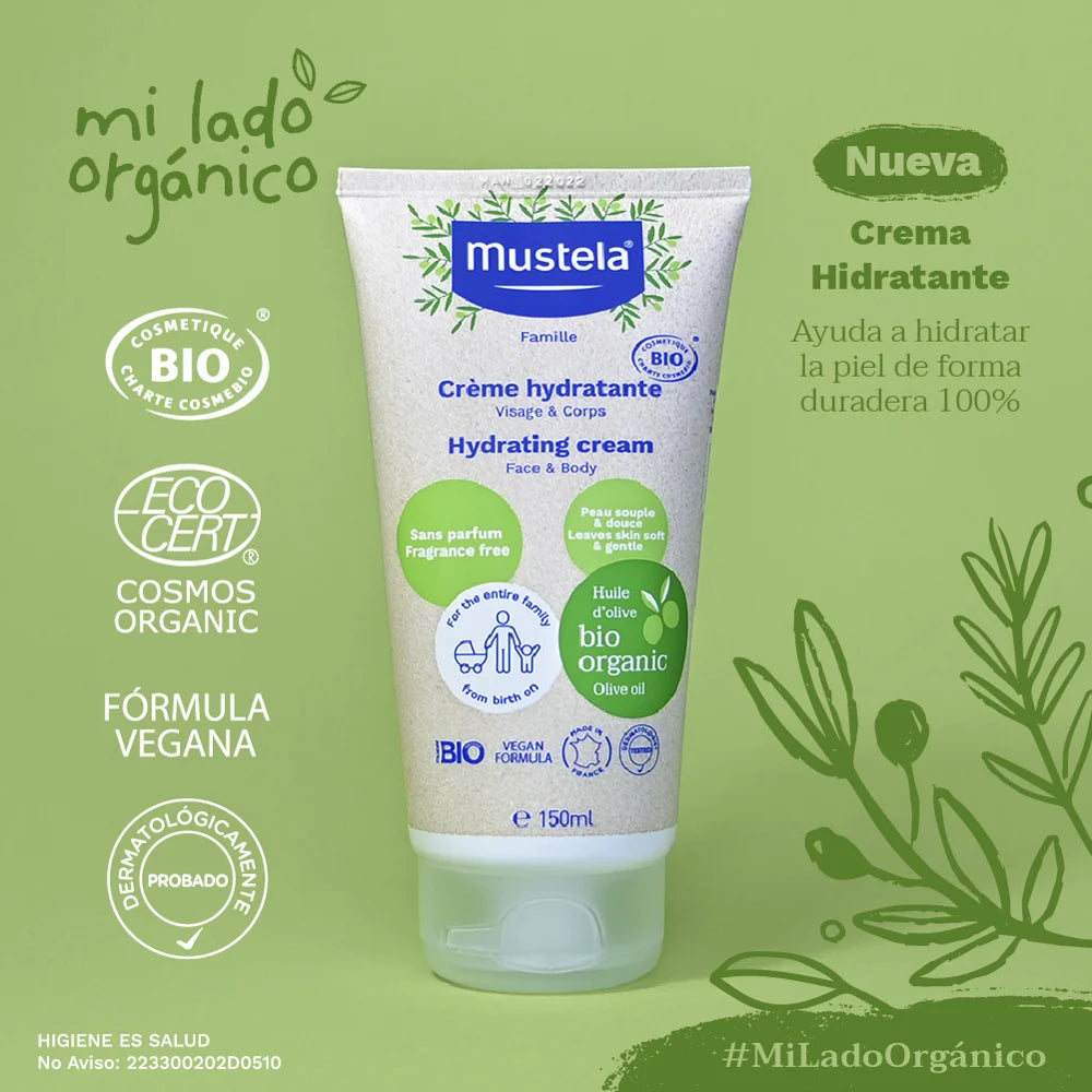 Descubre tu lado orgánico con la nueva gama BIO de Mustela para toda la familia