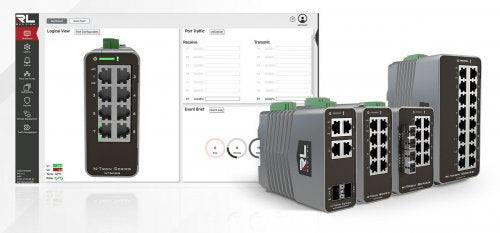 New Gigabit Ethernet Switches From Red Lion Simplify Configuration With Robust Performance and Security Features