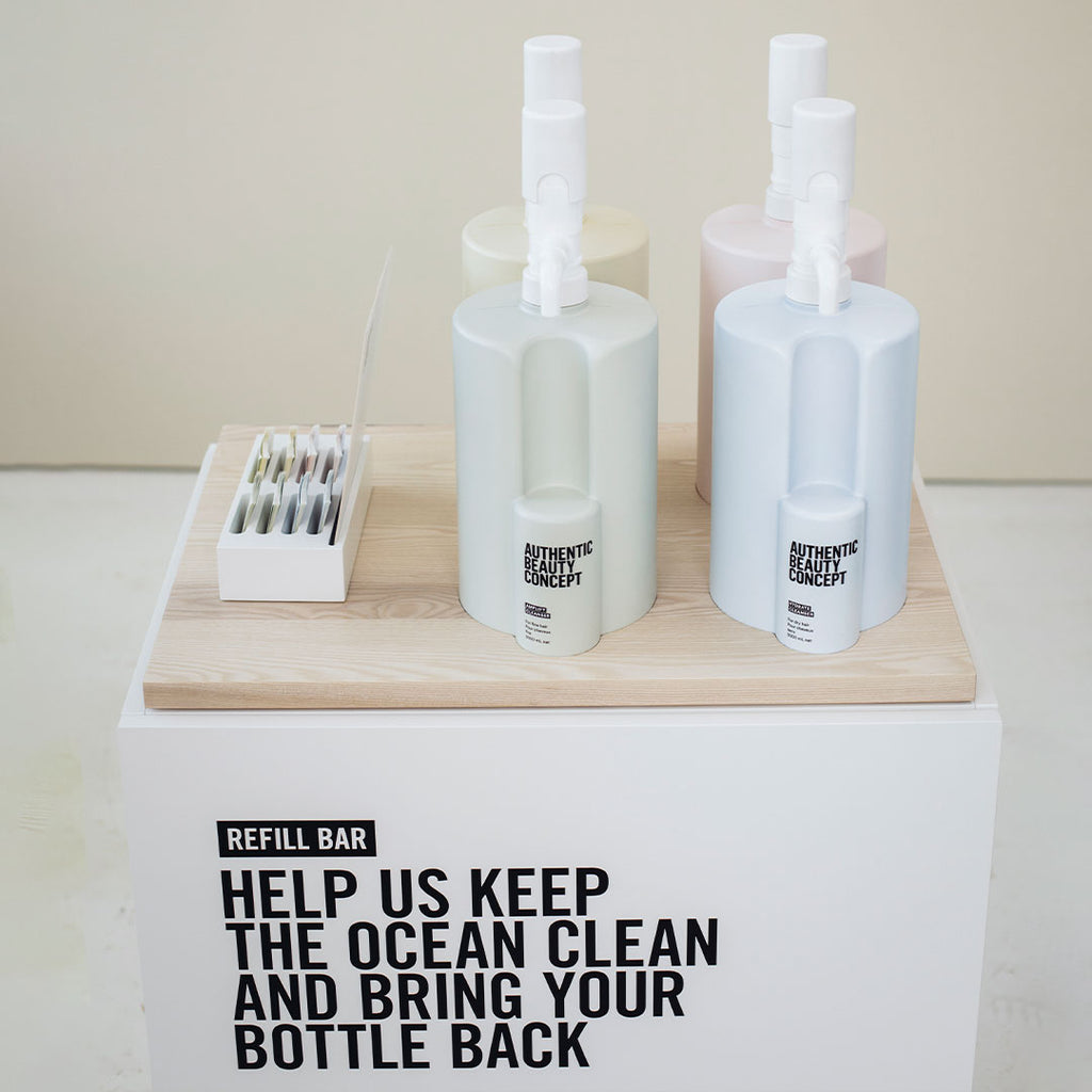 Conoce la nueva R con el Refill Bar de Authentic Beauty Concept