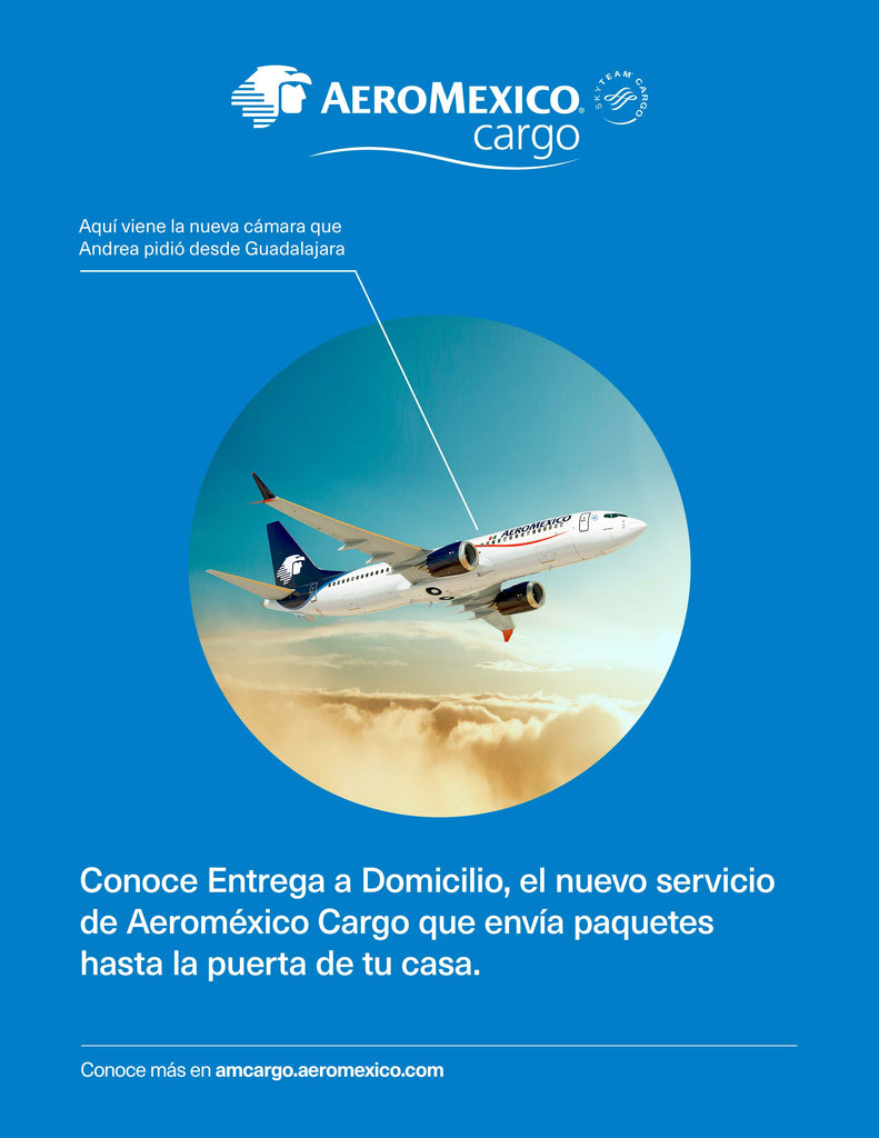 ESTRENA AEROMÉXICO CARGO SERVICIO DE ENTREGA DE PAQUETERÍA A DOMICILIO
