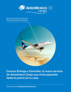 ESTRENA AEROMÉXICO CARGO SERVICIO DE ENTREGA DE PAQUETERÍA A DOMICILIO