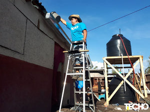 TECHO instalará sistemas de captación de agua en asentamientos populares para que familias puedan lavarse las manos