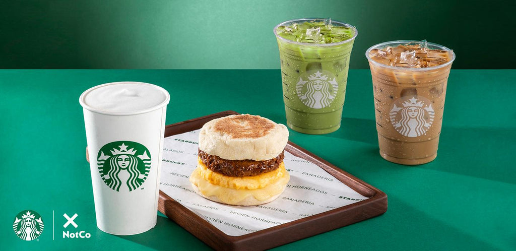 Starbucks México presenta en su menú dos nuevas opciones a base de plantas, elaboradas con productos de NotCo