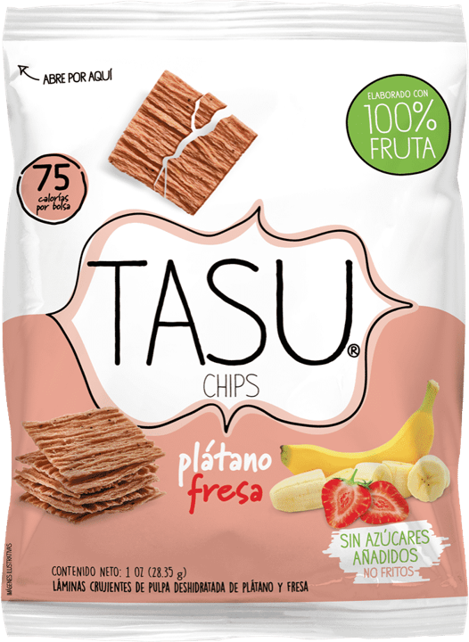 TASU transforma la Fruta  en Deliciosas Chips