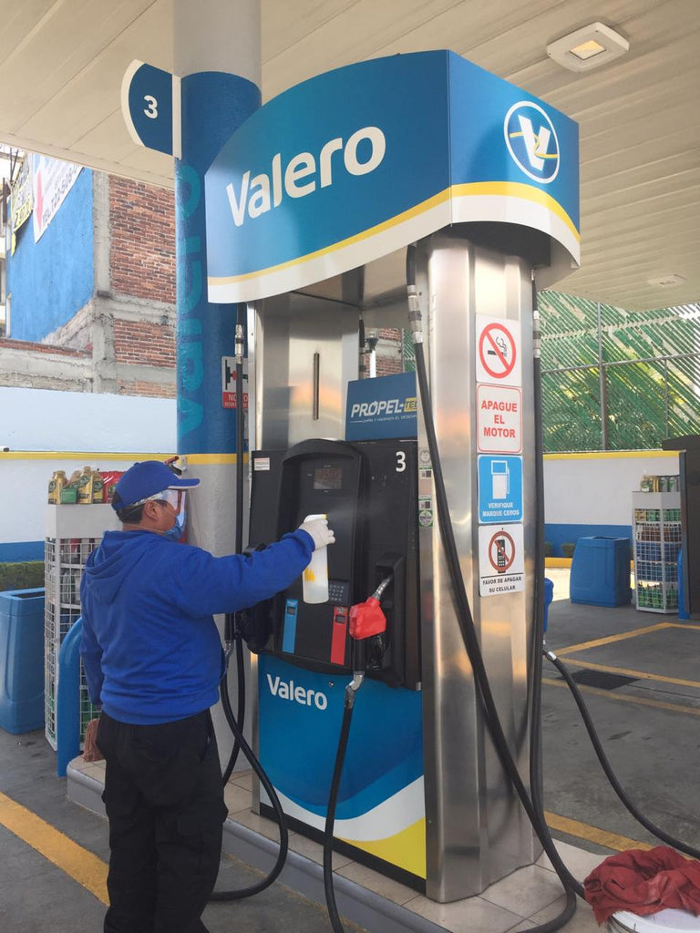 VALERO REFUERZA SUS ESTACIONES DE SERVICIO CONTRA EL COVID-19