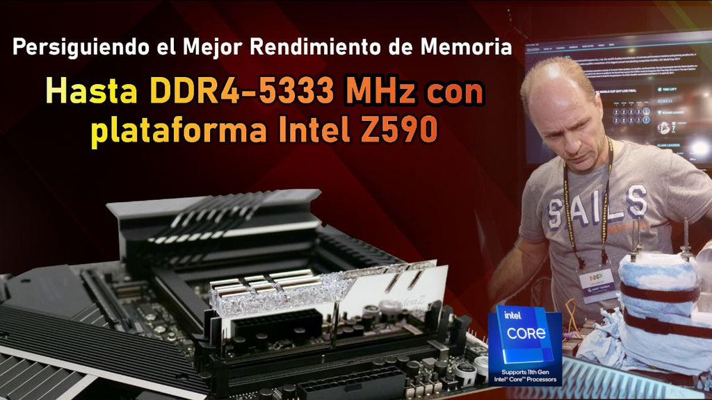 G.SKILL anuncia Kits DDR4 con Velocidad Extrema para la Plataforma Intel Z590