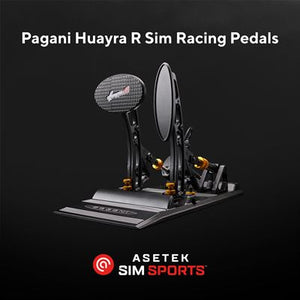 Asetek and Pagani Automobili Announce Pagani Huayra R Sim Racing Pedals by Asetek SimSports™