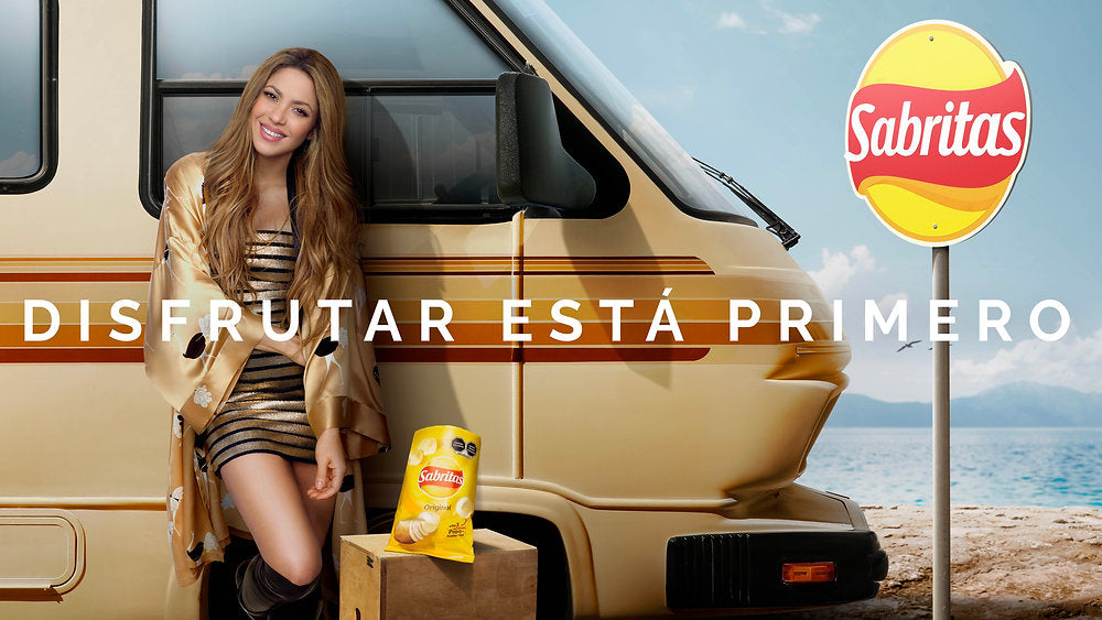 Sabritas® invita a disfrutar de los momentos del día a día al lado de Shakira bajo el concepto #DisfrutarEstáPrimero