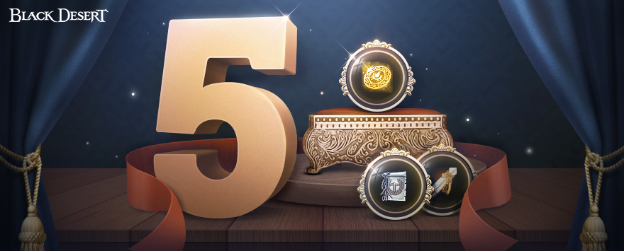 Black Desert Online celebra su quinto aniversario en América del Sur