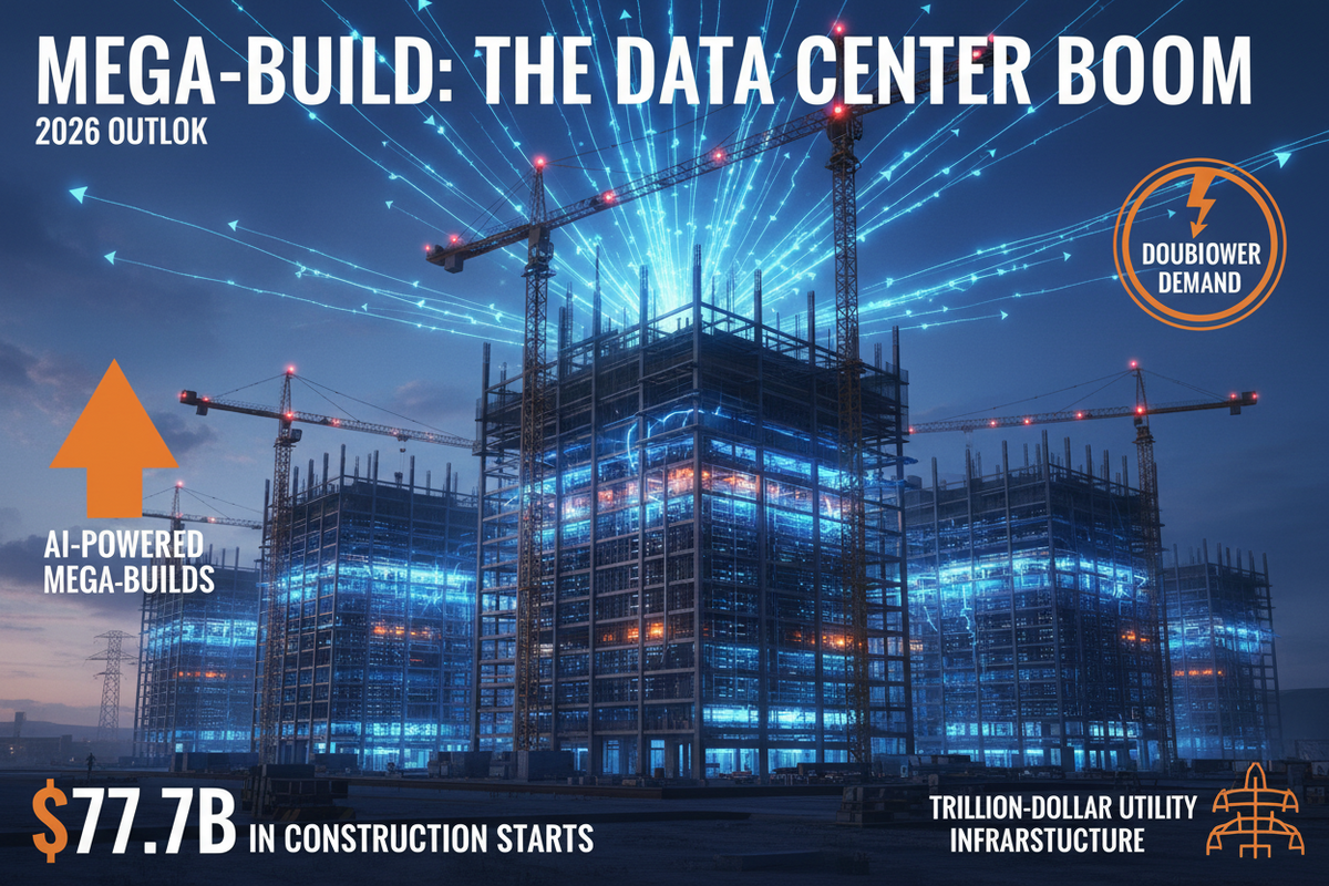 Data Center Construction Boom 2026: Statistics, Costs & Power Demand ...