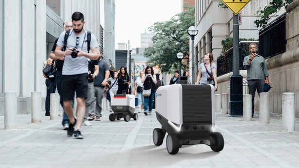 Eliport delivery robots won't need us humans