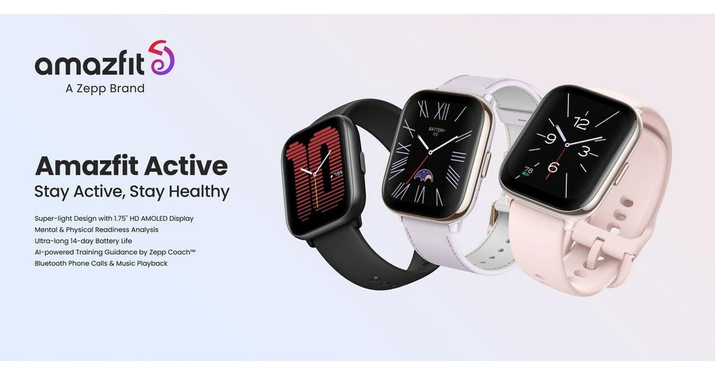 LLEGA A MÉXICO EL NUEVO AMAZFIT ACTIVE: RELOJ ULTRALIGERO