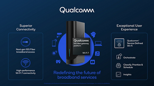Qualcomm presenta la plataforma 10G Fiber Gateway para el máximo rendimiento de la conexión doméstica