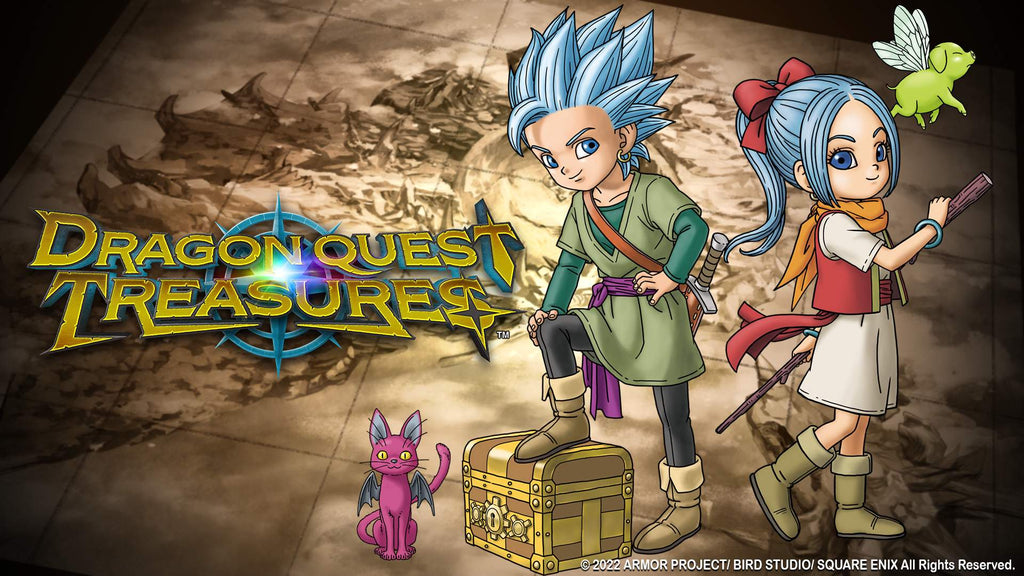 Conoce más sobre los calabozos de DRAGON QUEST TREASURES