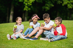 3 elementos importantes para un óptimo desarrollo infantil ¡Con manzana!